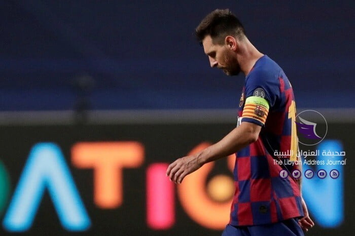 ميسي يرغب في الرحيل من برشلونة - RTX7PMW3
