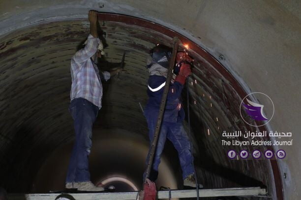 بدء ضخ مياه النهر لمناطق غرب بنغازي بعد استكمال إصلاح الوصلات - 118386185 1468467266677254 8783970036648163807 o