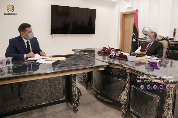 الثني يبحث أوضاع النازحين من المنطقة الغربية - 118652628 991872271252236 4599714168257111473 o