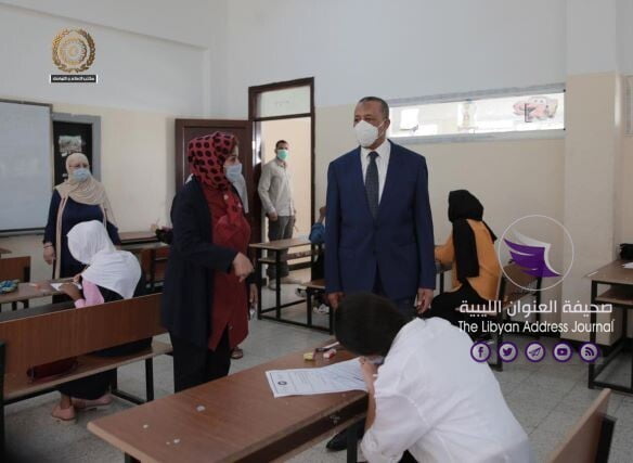 الثني يتفقد سير امتحانات الشهادة الإعدادية ببنغازي - 118952284 996771140762349 2226006630451422888 o