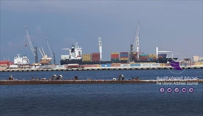 ميناء بنغازي البحري يستقبل سفنًا محملة ببضائع وسلع مختلفة - 119084457 322487578826188 1676156795809058509 n