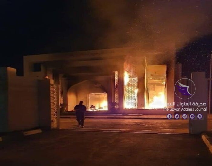 في بيان لها بشأن الأحداث الجارية.. الداخلية الليبية تدعو إلى عدم المساس بمقرات الدولة - 119218654 1731646990320847 422087485263047232 o