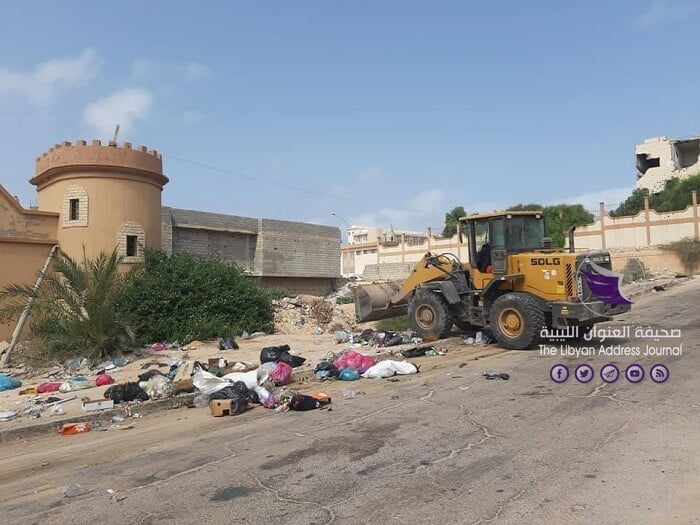 بعد توفير القود للآليات.. شركة الخدمات العامة بسرت تستأنف العمل - 120244820 673401383578670 8353243029379364071 n