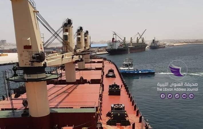 حركة ملاحية نشطة بميناء بنغازي البحري - 98337898 2640283722921195 4072805220646649856 n