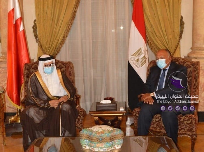 مصر والبحرين تبحثان الأوضاع في ليبيا - EhJIHI WkAEX 8S
