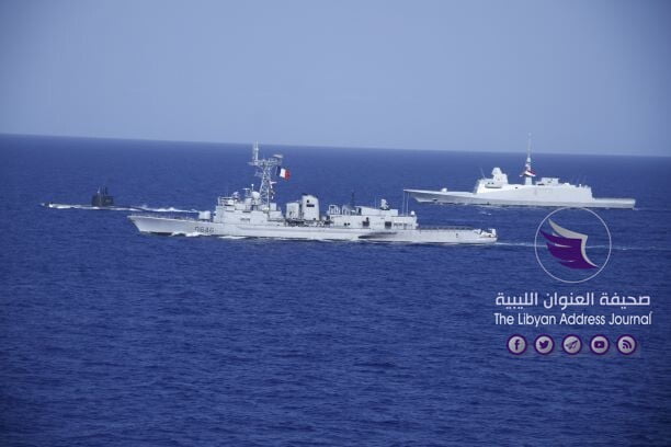 تدريب بحري مشترك بين مصر وفرنسا في المتوسط - 120704343 2122644721199832 6350268831755799967 o