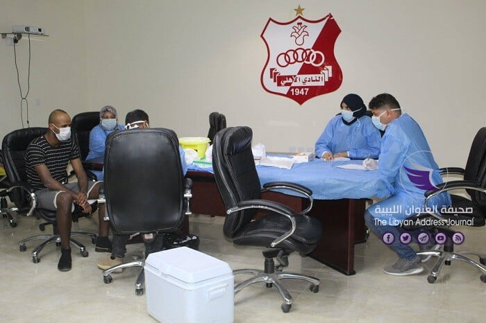 استعدادا للمشاركة الأفريقية.. الأهلي بنغازي يجري كشفا طبيا للاعبيه 7 استعدادا للمشاركة الأفريقية.. الأهلي بنغازي يجري كشفا طبيا للاعبيه - 121380557 783032769156717 5388765056549671921 n