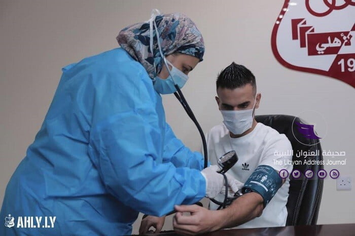 استعدادا للمشاركة الأفريقية.. الأهلي بنغازي يجري كشفا طبيا للاعبيه 6 استعدادا للمشاركة الأفريقية.. الأهلي بنغازي يجري كشفا طبيا للاعبيه - 121394951 3195640473895697 6277903015672122505 n