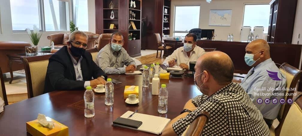 الواحة تناقش مع شركة الإنشاءات النفطية عدة مشاريع - 121439524 1405028593231783 986132973628316380 n