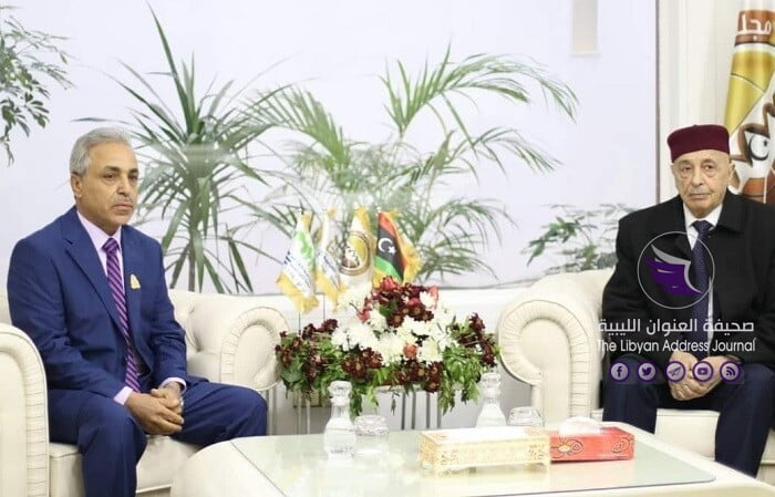 المستشار صالح يناقش التقرير المالي الخاص بمواجهة كورونا مع ديوان المحاسبة - 121775611 1497637657091882 7752591526857270430 o