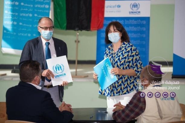 اليونيسيف ومفوضية اللاجئين تتعهدان بتوفير الاحتياجات الأساسية للأطفال في ليبيا - 122361246 3292954957493171 7735925908932014153 n