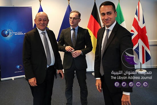 4 دول أوروبية ترحب بوقف إطلاق النار في ليبيا 1 4 دول أوروبية ترحب بوقف إطلاق النار في ليبيا - 45136 وزار خارجية فرنسا وألمانيا وإيطاليا يحضران اجتماعًا لمناقشة الأزمة الليبية في بروكسل
