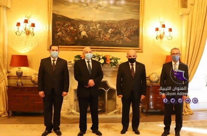 المستشار صالح والرئيس المالطي يبحثان مستجدات الأزمة الليبية - الوفد مع رئيس مالطا