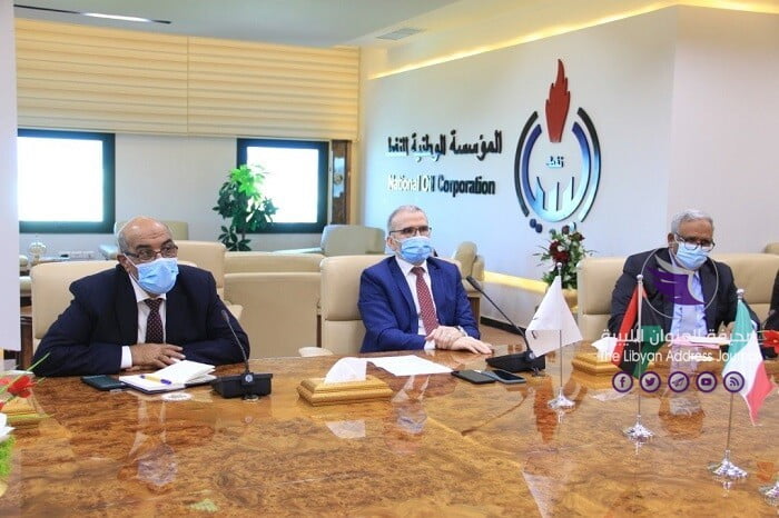 الوطنية للنفط وشركة إيني الإيطالية تبحثان تطوير حقل البوري - 123445699 2499395803518671 3909219605803269294 o