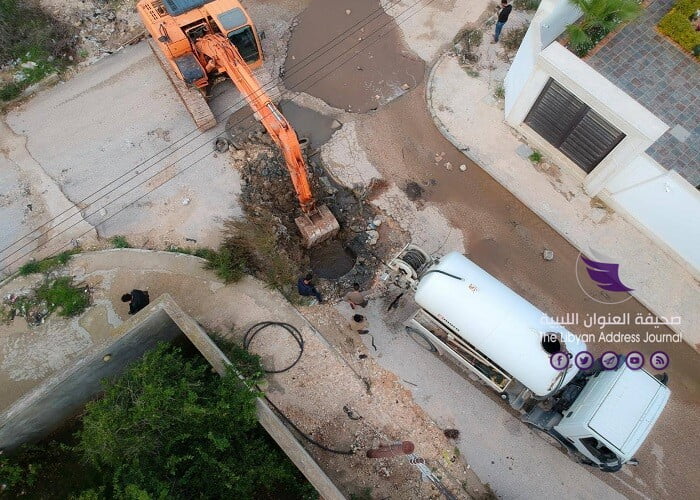 بعد السيول التي اجتاحتها.. بلدية البيضاء تبدأ في معالجة مسارات تصريف مياه الأمطار - 125313144 812296522945447 550777641553873032 n