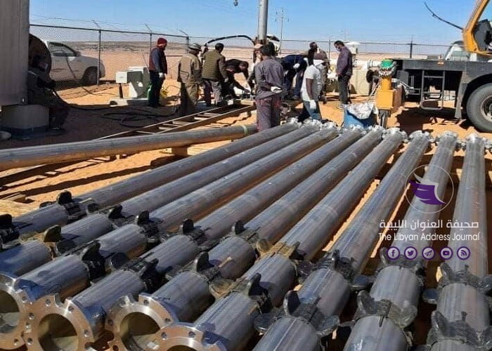 النهر الصناعي: صيانة مضخات الحقول لزيادة الإنتاج - 125930757 1159048871216786 5209456509297485027 n