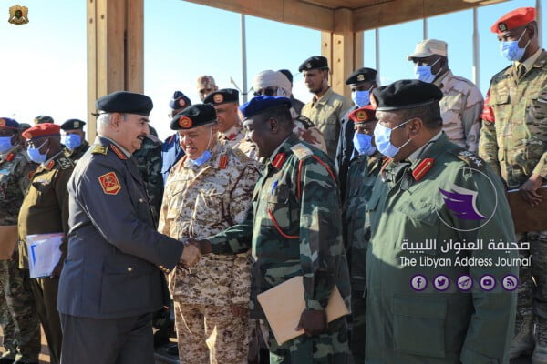 القائد العام يستقبل وفدا من المنطقة العسكرية أوباري غات 5 القائد العام يستقبل وفدا من المنطقة العسكرية أوباري غات - 126946773 226589148804273 910450648573068298 o