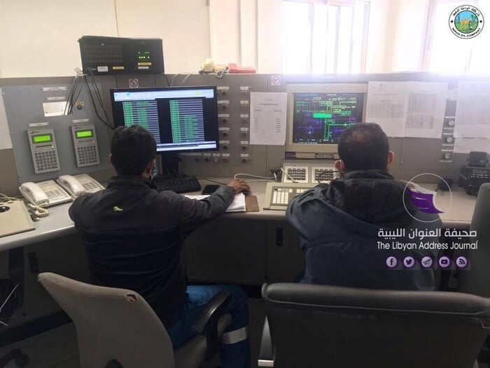 شركة الواحة تعلن فتح الصمامات المغذية لمحطة السرير الكهربائية - 127010257 651414905525079 9056651567121787684 o