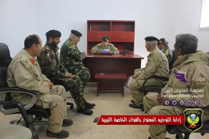 مدير إدارة القوات الخاصة الليبية يتابع سير العمل بالكتيبة 36 صاعقة ببنغازي - 128275636 1802632026582051 4563065744893971888 n