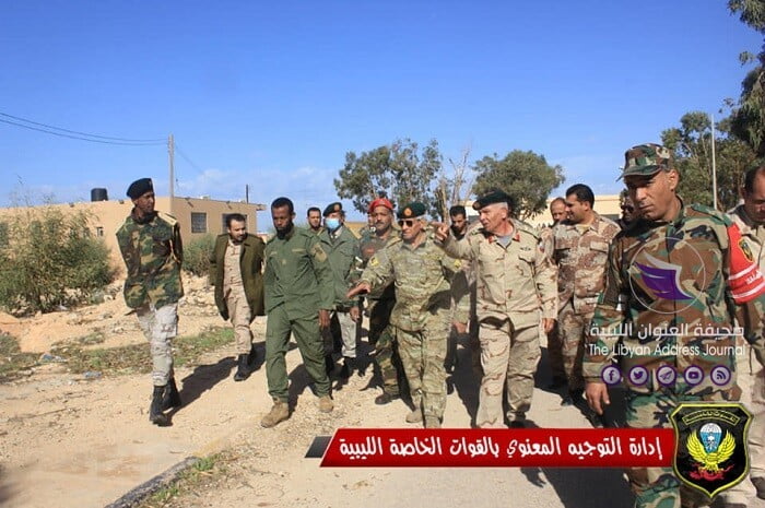 مدير إدارة القوات الخاصة الليبية يتابع سير العمل بالكتيبة 36 صاعقة ببنغازي - 128447970 1802632343248686 2102325570869487505 n
