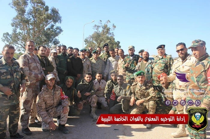 مدير إدارة القوات الخاصة الليبية يتابع سير العمل بالكتيبة 36 صاعقة ببنغازي - 128556478 1802632256582028 8829923619725167602 n