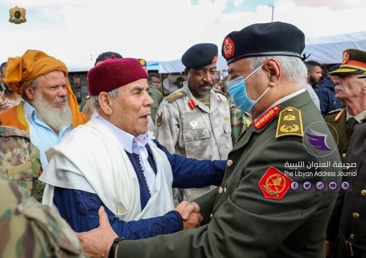 القائد العام يقدّم واجب العزاء في فقيد الوطن اللواء بوخمادة - El5VdTEW0AEIHA1