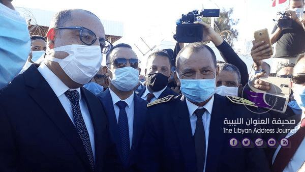 رئيس الحكومة التونسية يشرف على افتتاح معبر راس جدير - EmysHriW4AAmhmj