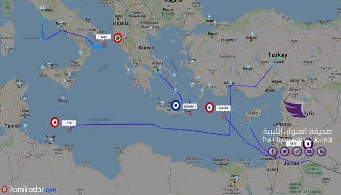 "موقع رادار" يرصد استمرار تركيا في جسرها الجوي نحو ليبيا - Immagine 1 750x375 1