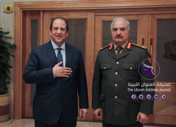 القائد العام يستقبل رئيس المخابرات العامة بجمهورية مصر - 131908274 245110040285517 3606756347340456987 o