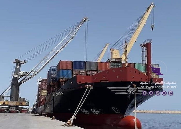 ميناء بنغازي يستقبل سفينتين محملتين ببضائع متنوعة - 131946210 2827919354157630 4138141718335393024 o