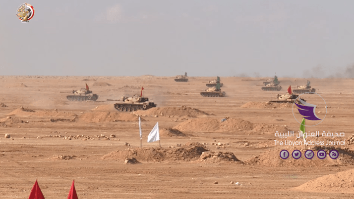 القوات المسلحة المصرية تجري استعدادات قتالية قرب الحدود الليبية - Screenshot 51