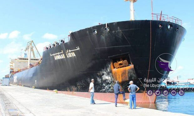 ناقلة 2222 ميناء طرابلس يستقبل 5 آلاف طن من الغاز المسال