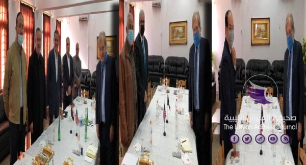 السفير الأمريكي يجري لقاءات منفصلة في مصراتة - هذه الوصر 2