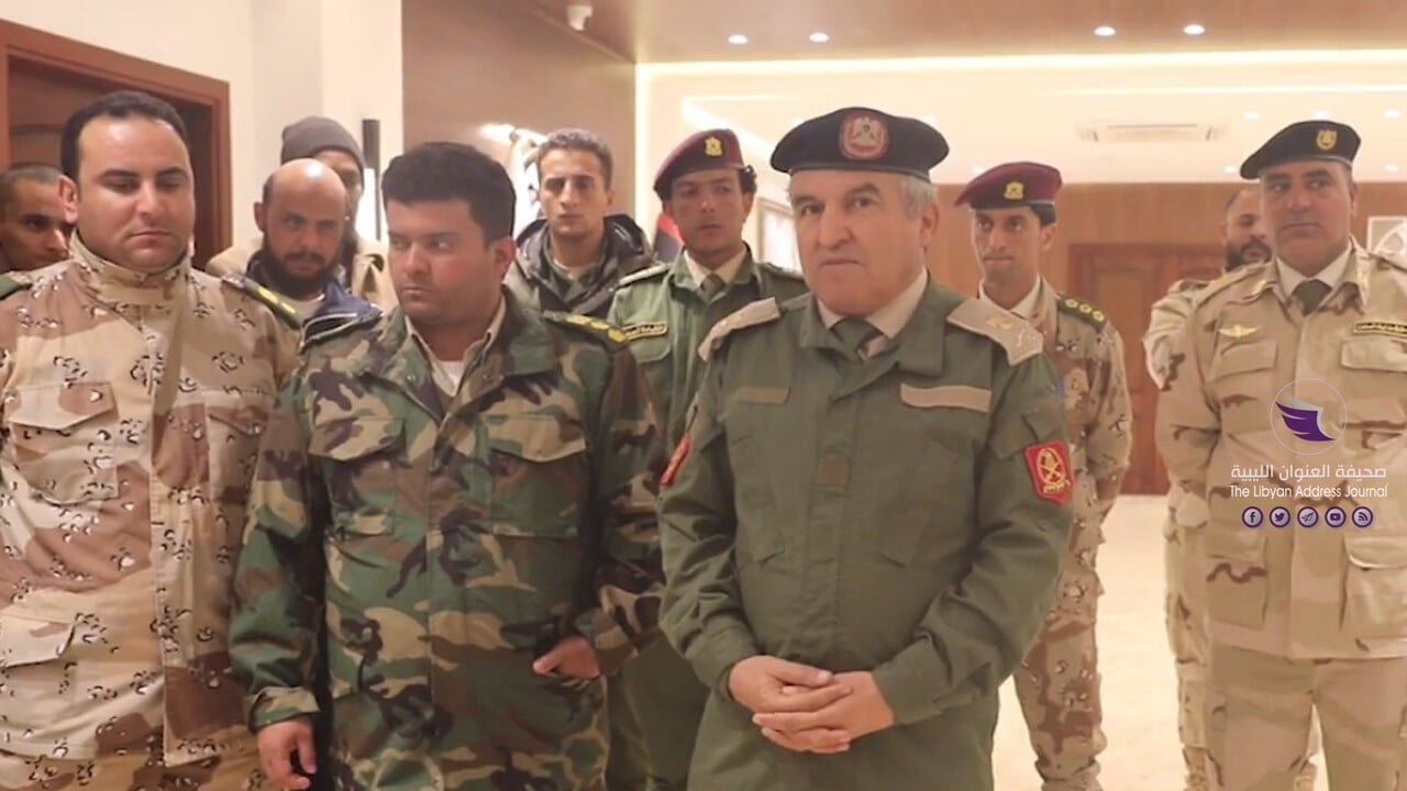 اللواء المحجوب يستقبل المجموعة الثانية من العسكريين المحتجزين الذين تم إطلاق سراحهم ضمن اتفاقية لجنة 5+5 العسكرية - بروجيكت شخصيات ليبيا الحدث Recovered Recovered