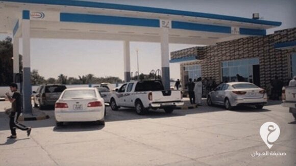 شركة البريقة تعلن انحسار ظاهرة ازدحام محطات الوقود في طرابلس - ..زحام شديد على المحطات بسب نقص الوقود e1654431615772