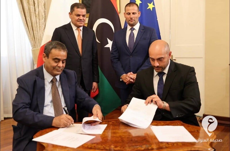 توقيع اتفاقية لفتح المجال الجوي بين ليبيا ومالطا - 241731105 236103988528667 8032857616005377442 n