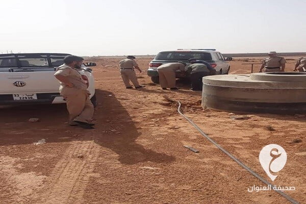 البدء بإزالة الوصلات غير الشرعية بخطوط النهر الصناعي قرب مصراتة - 241761788 4080287275427406 4610804484569827379 n