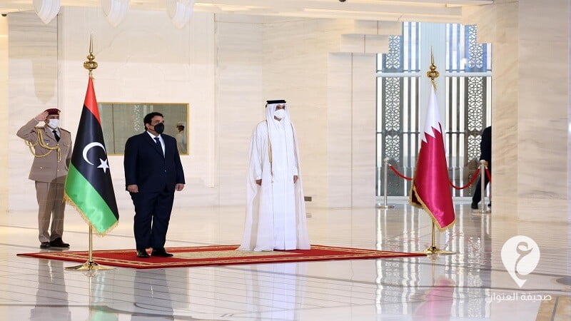 المنفي يلتقي أمير قطر في الدوحة - 242068803 246450167490556 9017474807446434864 n