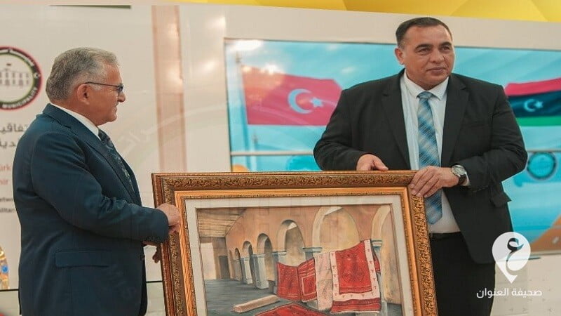 توقيع اتفاقية توأمة بين بلدية مصراتة وقيصري التركية - 242501520 3093973500835358 4275046202670810161 n