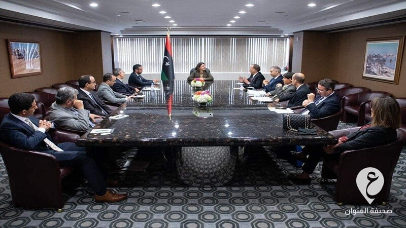 المنقوش تؤكد على أهمية دور البعثة الليبية لدى الأمم المتحدة - 242647445 379916390491979 4573730088310147613 n