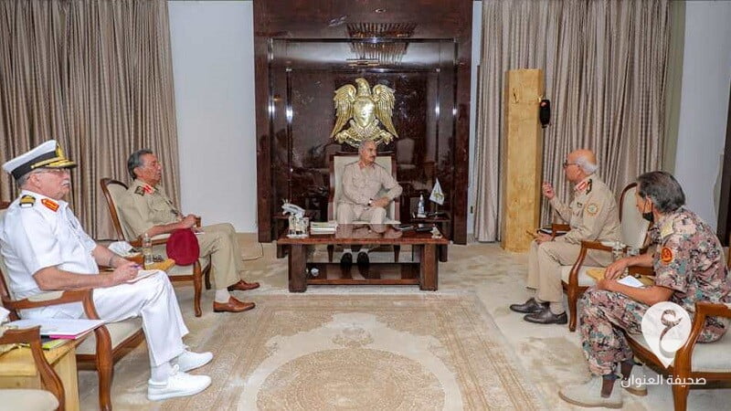 حفتر يعقد اجتماعا برؤساء الأركان العامة - 242654956 413485566781296 5545353794520454307 n