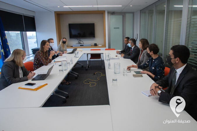 المنقوش تجتمع مع نظيرتها البلجيكية في نيويروك - 242687203 1150818075327997 6079817216699450571 n