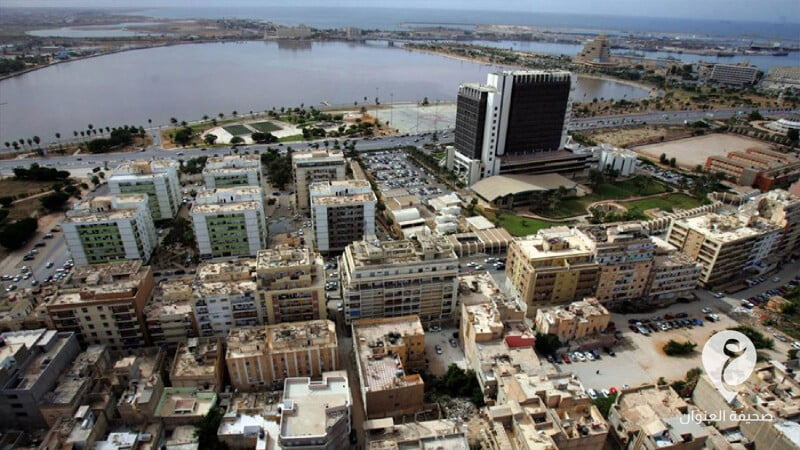 لقطة جوية لمدينة بنغازي