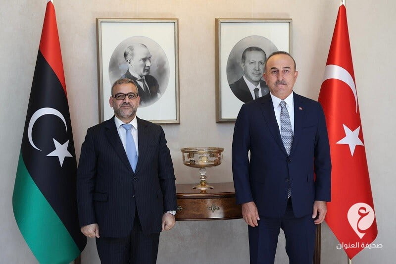 خلال لقائه أوغلو.. المشري: السلطات المنتخبة وحددها تحدد بقاء أو خروج القوات الأجنبية من ليبيا - E 18eFfX0AIcQMU