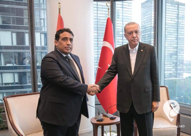 المنفي يجتمع مع أردوغان في نيويورك - E 9ZUEyWYAApZp