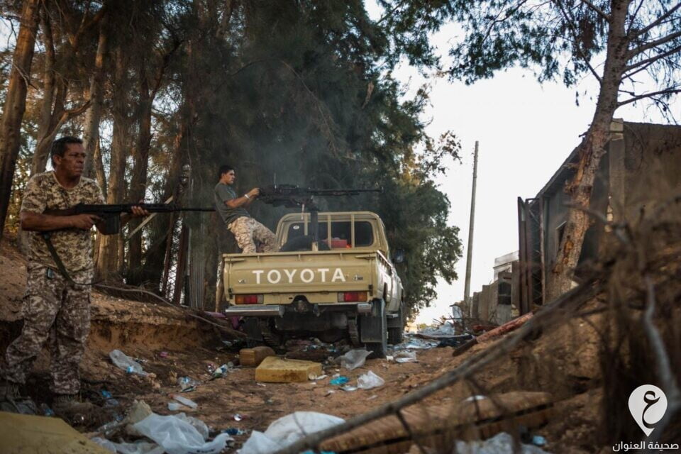 تجدد الاشتباكات بين الميليشيات في طرابلس - اشتباكات طرابلس ليبيا 123