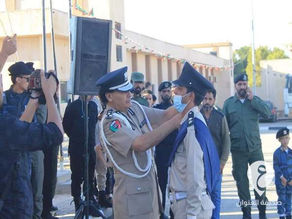 تخريج الدفعة الأولى للضباط من منتسبي الشرطة القضائية في قرنادة  - 244357615 1944408812420891 4764225742139281558 n