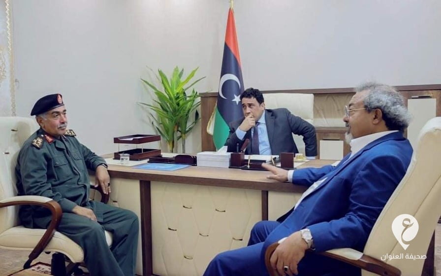 ملف انقطاع مرتبات منتسبي الجيش على طاولة المنفي والناظوري - 246313777 290058556297636 2794779556986627168 n
