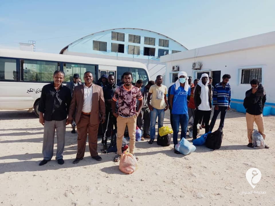 الهجرة غير الشرعية بنغازي يرحل 21 سودانيًا - 250949180 3027492587504946 5236358466593381095 n