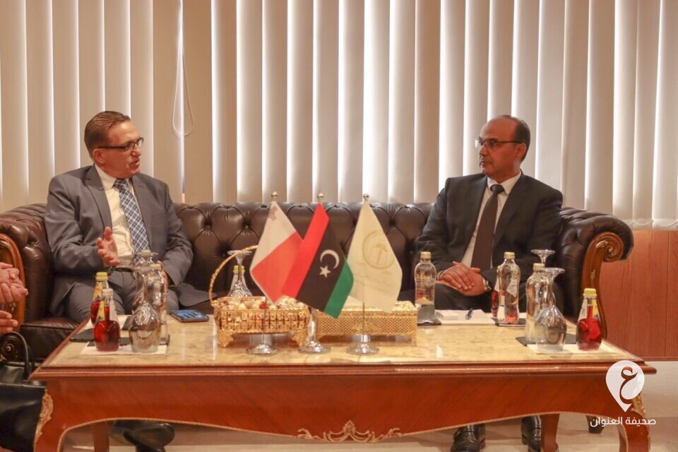 فتح القنصلية في بنغازي وتسهيل التأشيرات..بوجواري يلتقي السفير المالطي  - 254026609 4398271710294018 7173190326938271577 n